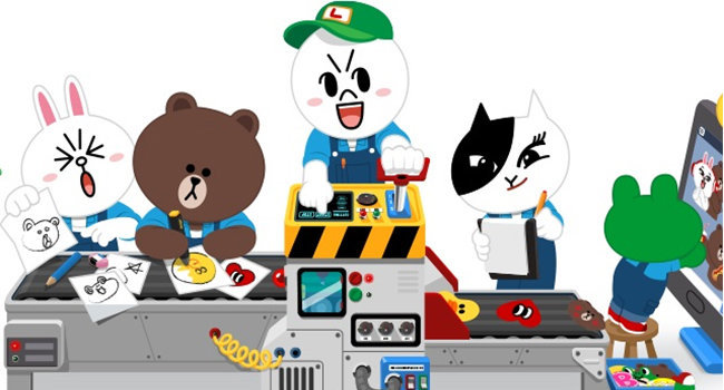 Ahora LINE permitirá a usuarios crear y vender stickers animados. Foto: Geek