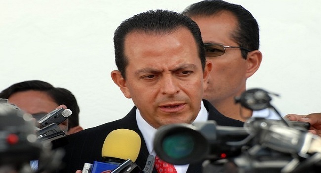 Arturo Bermúdez Zurita, titular deSSP de Veracruz, tras escándalo, renunció a su cargo. Foto: Ndmx