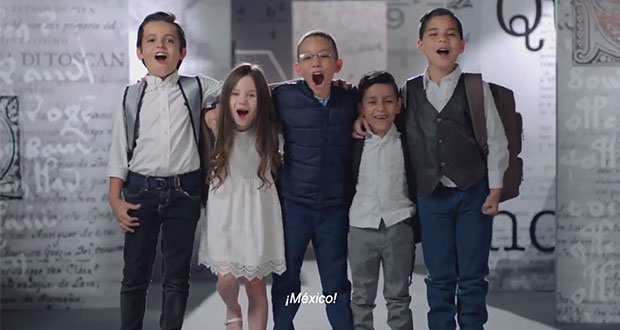 Piden mantener reforma educativa con spot de niños candidatos