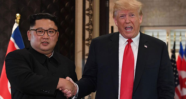 Kim Jong-un y Trump acuerdan desnuclearización de Corea del Norte