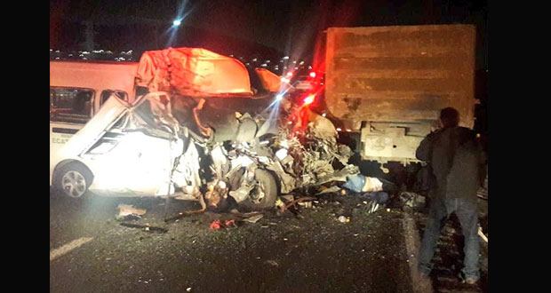 Chofer sería responsable de accidente en la México-Pachuca: Fiscalía