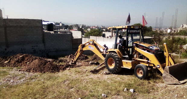 Inicia construcción de foro cultural en San Francisco Totimehuacán