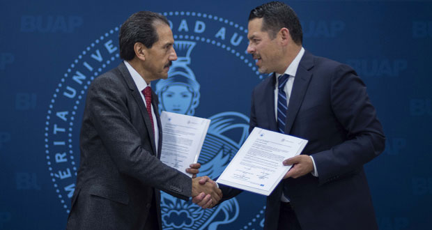 BUAP y TSJ firman convenio de colaboración para servicio social