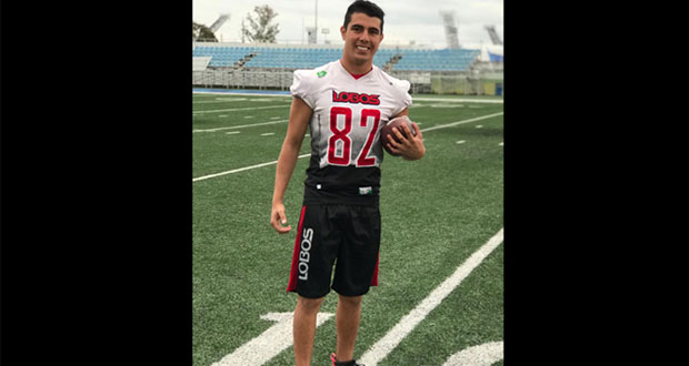 Convocan a alumno de BUAP a selección nacional de futbol americano