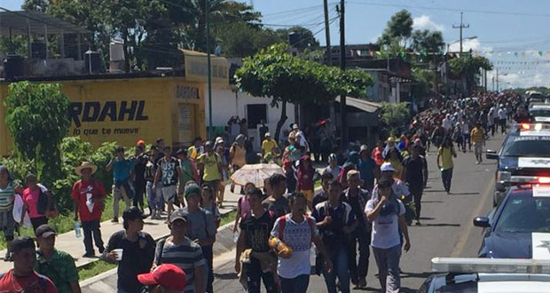 Muere miembro de caravana de migrantes