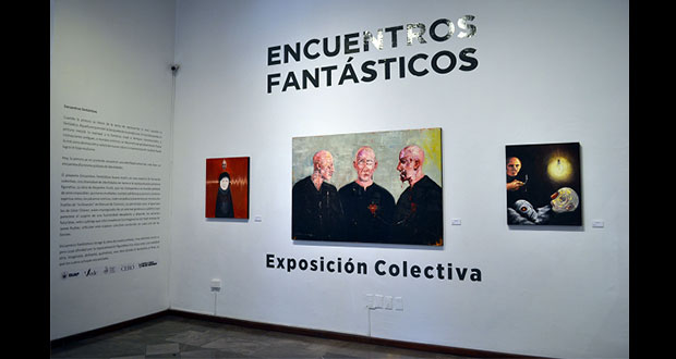 Inauguran en la BUAP exposición colectiva “Encuentros Fantásticos”