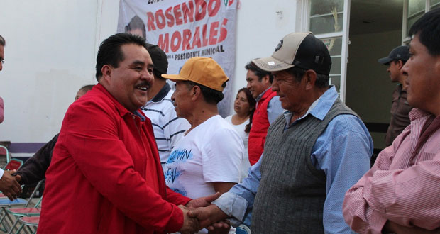 En Ocoyucan, Rosendo Morales ofrece mejorar servicios de salud - Ángulo 7