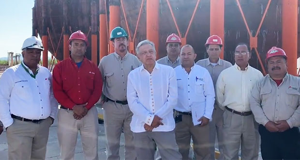 Rehabilitaremos petroquímica de Camargo en un máximo de 4 años: AMLO