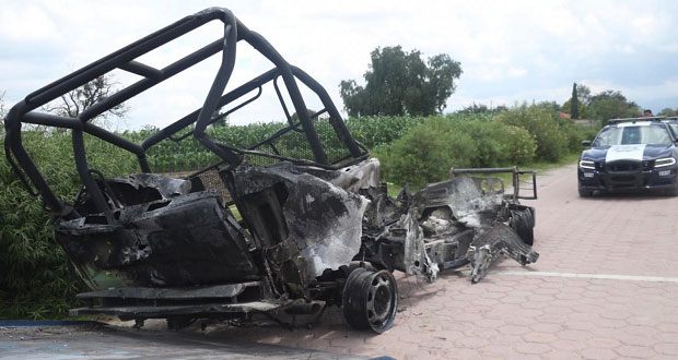 “Huachigaseros” se enfrentan con policías federales y municipales en Tepeaca