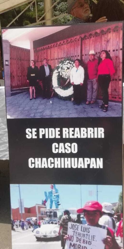 exposición fotográfica caso Chalchihuapan