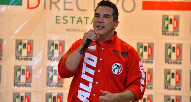 Priistas en Puebla cierran filas con Moreno, virtual ganador de CEN del PRI