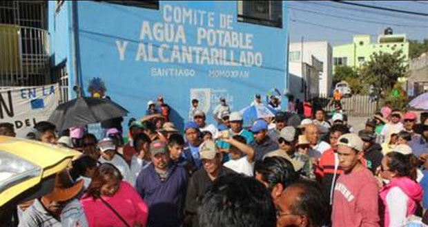 Consultarán a ciudadanía destino del comité de agua de Momoxpan