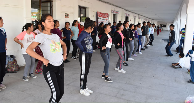 En Ocoyucan, Antorcha imparte talleres artísticos para jóvenes