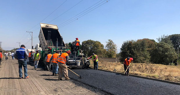 Supervisan rehabilitación de rutas de evacuación del Popocatépetl