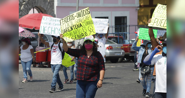 Sin avance, créditos y entrega de despensas del gobierno: ferieros