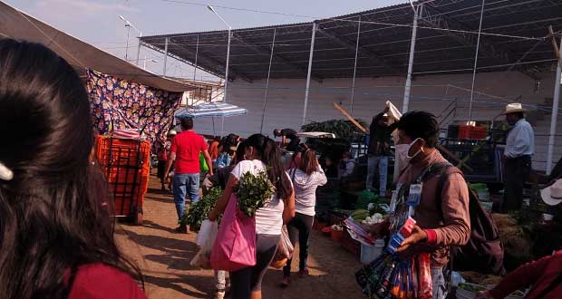 Comerciantes de Antorcha pondrán tianguis los viernes en Atlixco