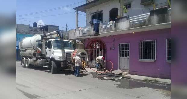 Colonia Antorcha en Izúcar tuvo que pagar limpieza de drenaje, señalan