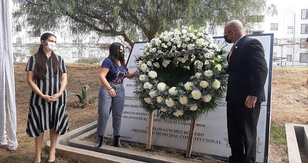 Conmemoran a víctimas a 10 años de la explosión en Texmelucan