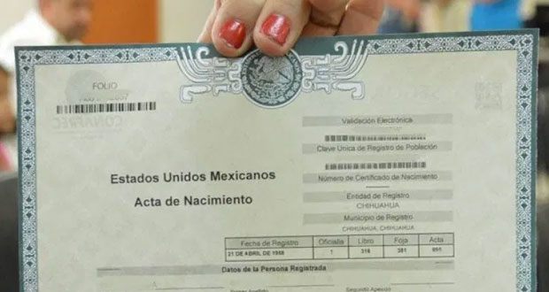 ¿Te piden copia certificada del acta de nacimiento? Checa cómo tenerla