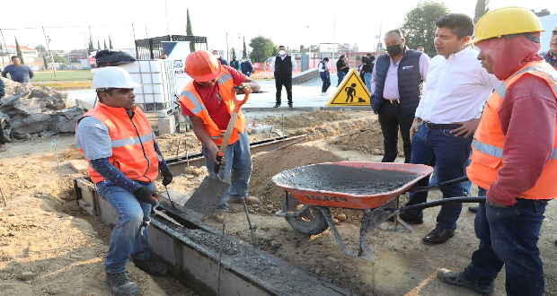 Avance del 50% de rehabilitación del parque Romero Vargas