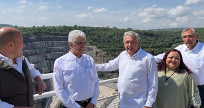 Presa El Zapotillo resolverá desabasto de agua en Guadalajara: AMLO