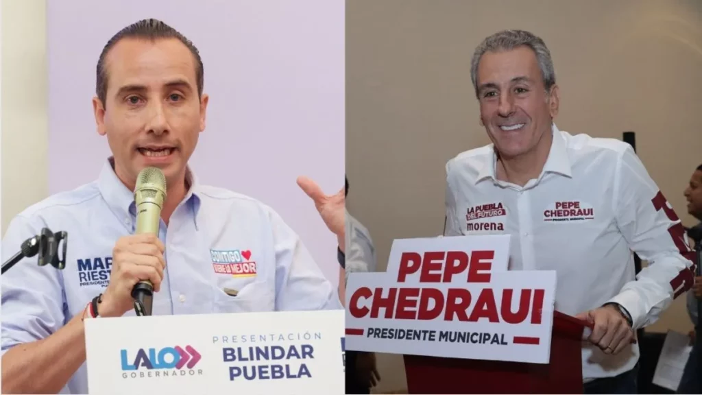 Mario Riestra pide al IEE dos debates; Pepe Chedraui responde: los que sean