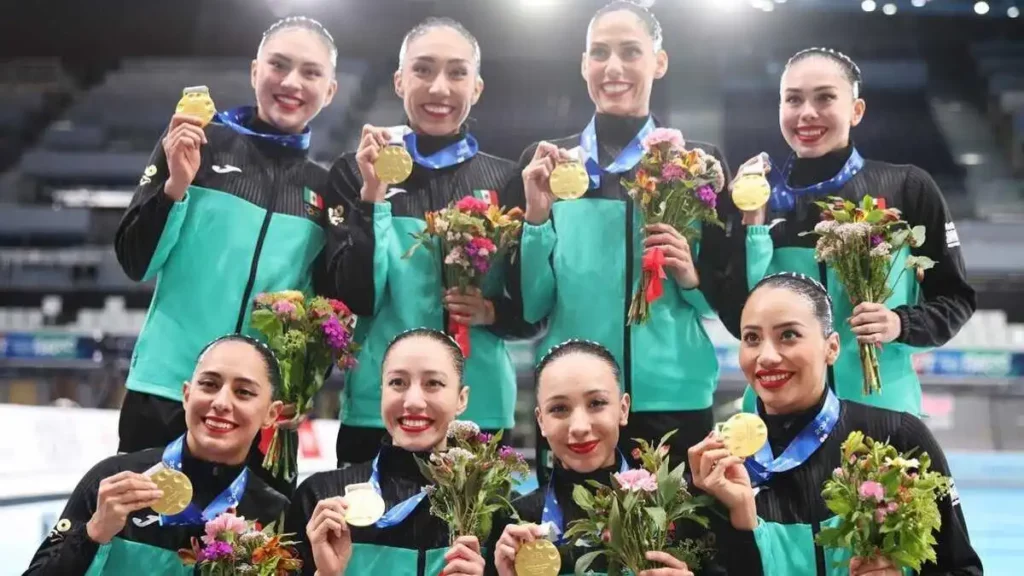 ¡Orgullo Tricolor! México gana oro en Copa del Mundo de natación artística