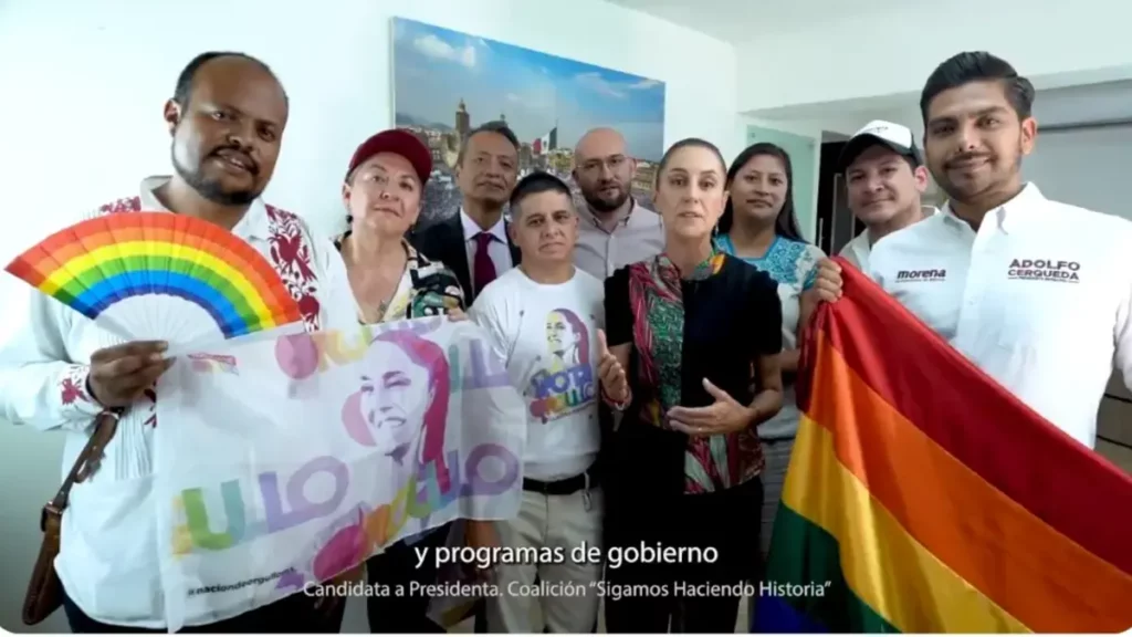 4T incluirá políticas para derechos de comunidad Lgbtiq+: Sheinbaum