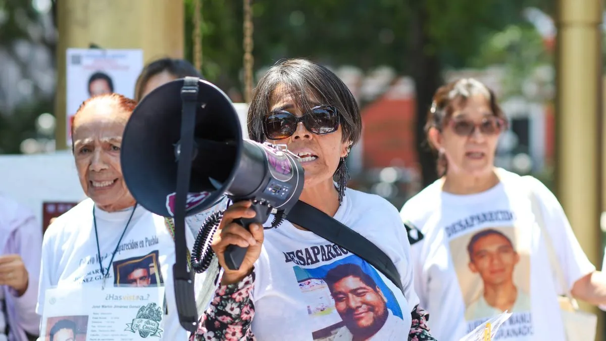 Instituciones han fallado a desaparecidos en Puebla, protestan en Día de las Madres