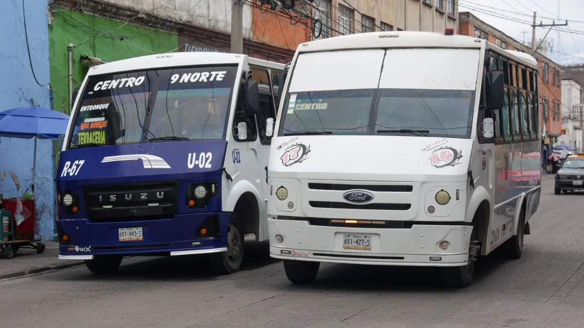 Asaltos a transporte público crecen 108% en Puebla capital de enero a mayo 2024