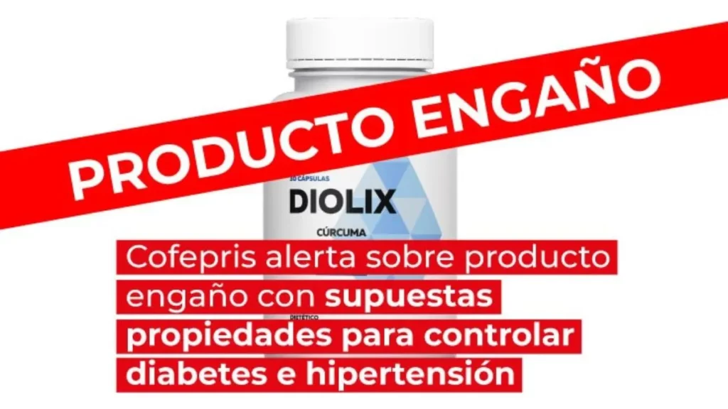 Diolix, producto para diabetes, circula sin registro sanitario; alerta Cofepris