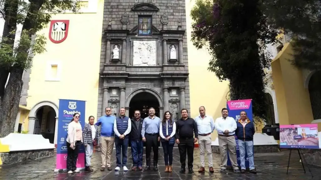 Rehabilitan 3 templos de Puebla capital para conservar el patrimonio histórico