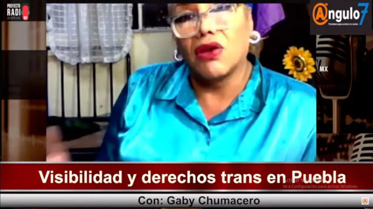 Gaby Chumacero busca tipificar transfeminicidios e impulsar derechos Lgbtttiq