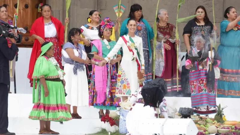 Anuncia Sheinbaum que 2025 será el año dedicado a las mujeres indígenas