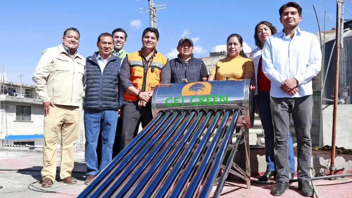 Para cuidar medio ambiente, Cuautlancingo entregará 148 calentadores solares