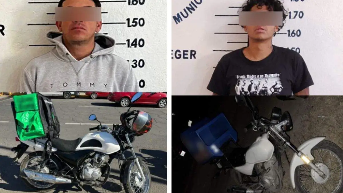 En San Pedro Cholula, frustran robos de motocicletas y detienen a 2 responsables