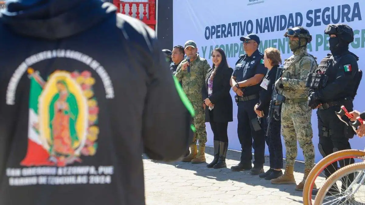 En San Pedro Cholula, activan operativos para salvaguardar a peregrinos y turistas