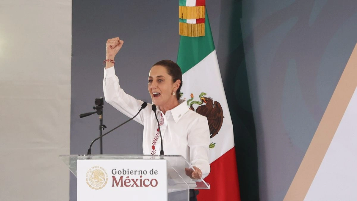 México es una colonia independiente reitera Sheinbaum en Puebla; hay buena relación