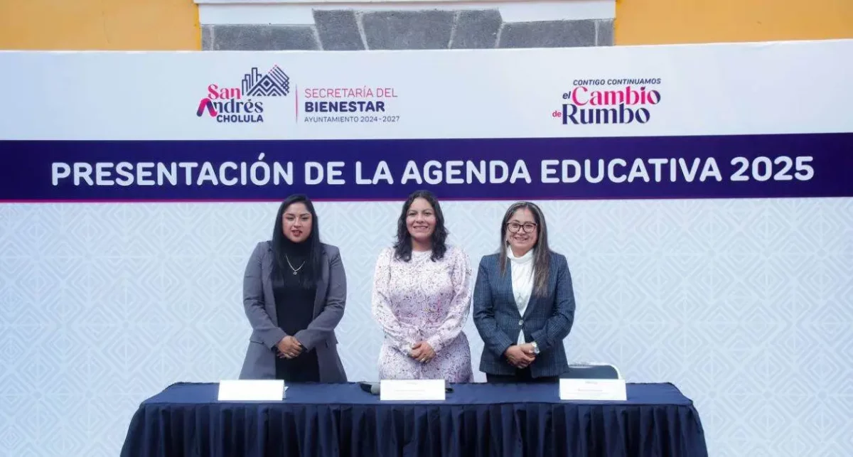 Ayuntamiento de San Andrés Cholula destinará 14 mdp para Agenda Educativa 2025