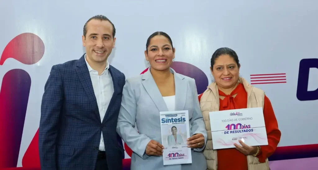 Lupita Cuautle da informe de 100 días: destaca aumento de ingresos en 5%